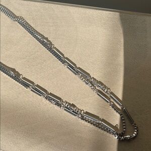 Vince Camuto Silver tone necklace